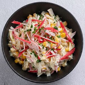 Салат «Двойной Крабовый»