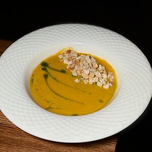 Пряный крем-суп овощной на кокосовом молоке