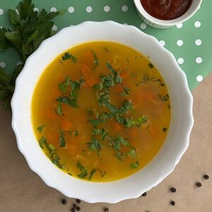 Суп гороховый