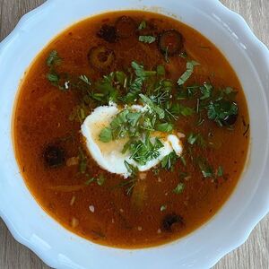 Борщ со свежей капустой