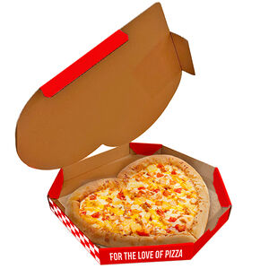 Пицца-сердце Цыпленок с ананасами по-азиатски D30