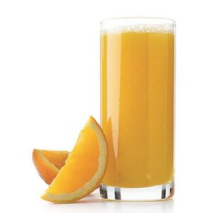 Свежевыжатый апельсиновый сок