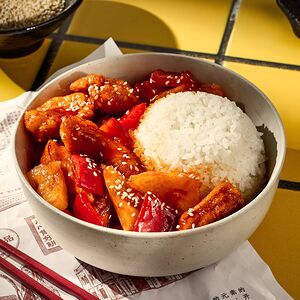 Курица в кисло-сладком соусе