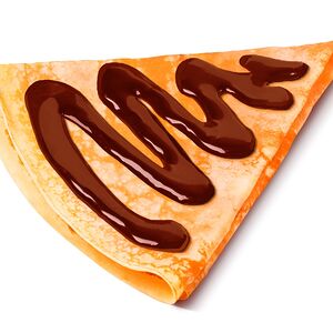 Блин с шоколадом