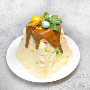 Пасха творожная с цукатами