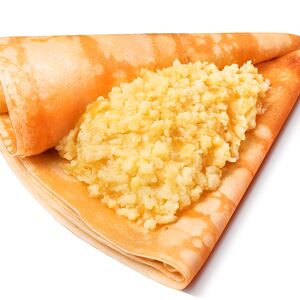 Блин с картофелем