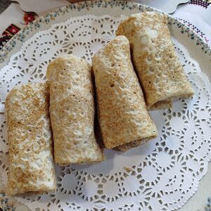 Блин с курицей и сыром 