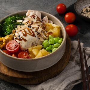 Поке Болл с курицей