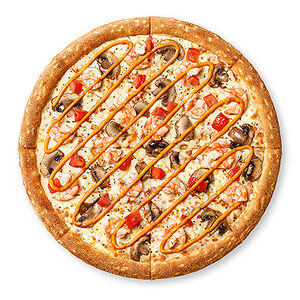 Пицца Креветки Том Ям