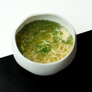 Куриный суп с домашней лапшой
