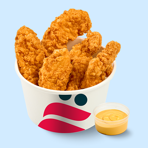 Стрипсы и 1 соус