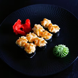 Ролл запеченный с креветкой