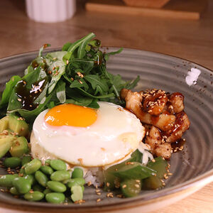 Поке с курицей