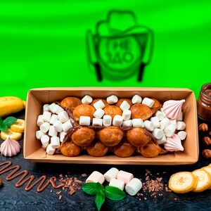 Гонконгская вафля «Нутелла Маршмеллоу»