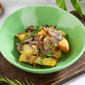 Картофель с грибами