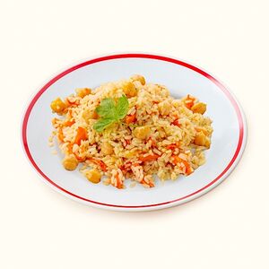 Плов постный