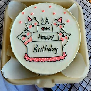 Бенто-торт Коты 