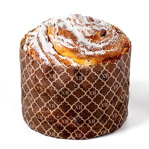 Краффин с цукатами и ягодами