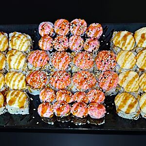 Сет Не рыба (запечённые роллы)