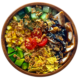 Поке с курицей