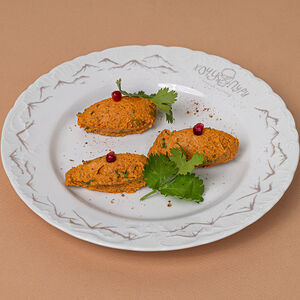 Пхали из цукини и моркови