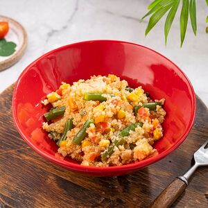 Киноа с овощами