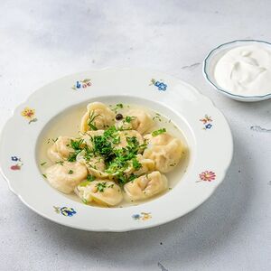 Пельмени из трёх рыб