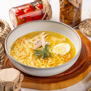 Куриная лапша