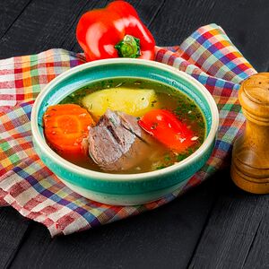 Шурпа с говядиной