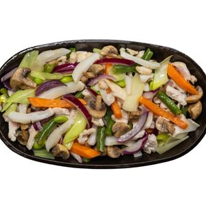 Жаркое из курицы и кальмара