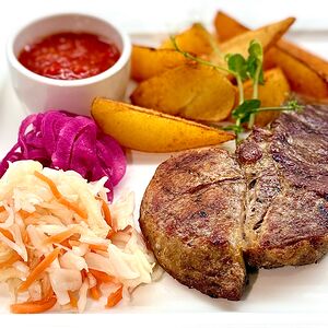 Стейк из свинины