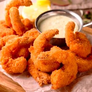 Креветки во фритюре