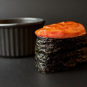 Запеченные суши с креветкой