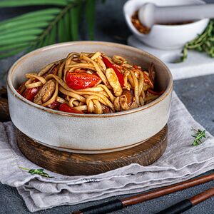 Лапша с курицей