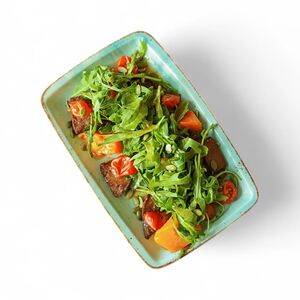 Салат с кониной и тыквой