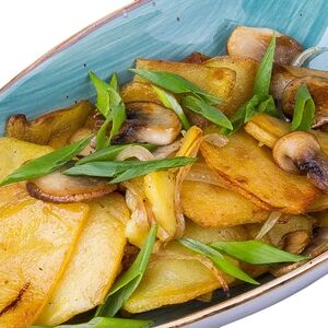 Жареный картофель по-домашнему