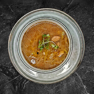 Грибная похлебка с перловкой