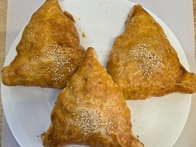 Самса с курицей 