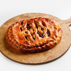 Пирог с брусникой