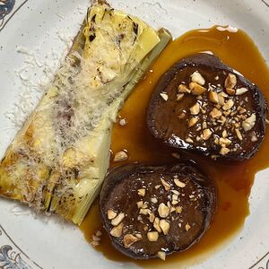 Филе-миньон с маринованными артишоками