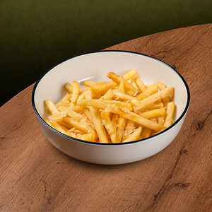 Картофель фри с пармезаном и трюфельным маслом