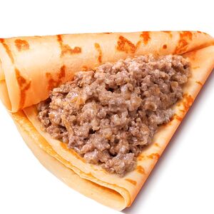 Блин с мясным фаршем