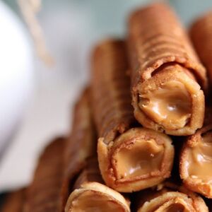 Трубочка со сгущёнкой