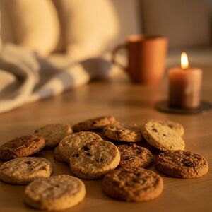 Печенье Овсяное с шоколадными дропсами