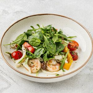 Салат с морепродуктами