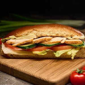 Сэндвич с курицей су-вид