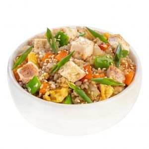 Тяхан с курицей