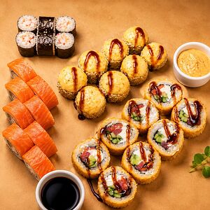 Микс сет (30 роллов)