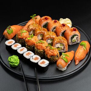 Сет с лососем