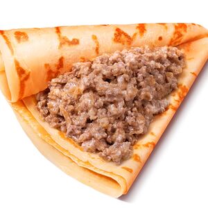 Блин с мясным фаршем